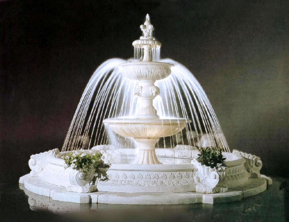 Classic Italian Fountain Marble Italy Fountain Tiered Marble Fountains